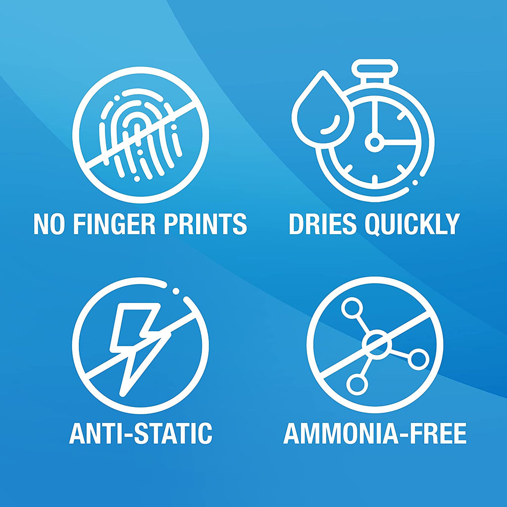 Miraclewipes for Electronics Cleaning - Screen Wipes Designed for TV, Phones, Monitors and More - Includes Microfiber Towel - (30 Count)