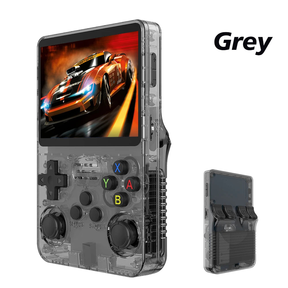 R36S Retro Handheld Video Game Console Linux System 3.5 Inch IPS Screen Portable Pocket Video Player 64GB 128GB Games